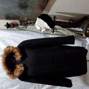 Sz. 1X Excellence Collection Winter Coat With Removable Faux Fur Zipper …